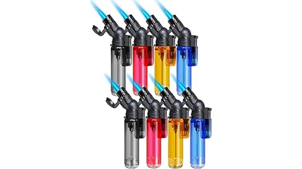 refillable torch lighter set