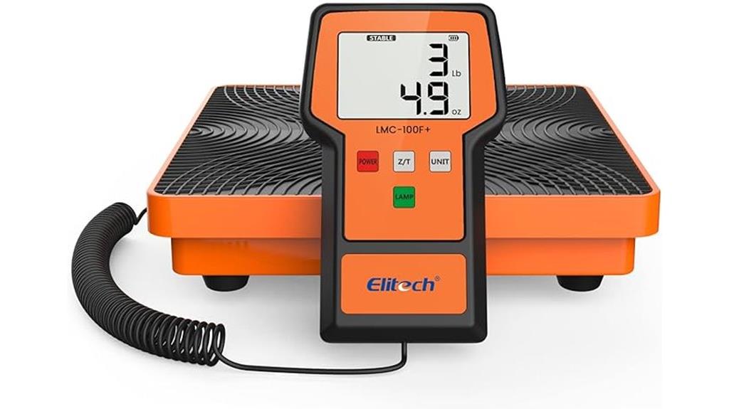 refrigerant charging scale