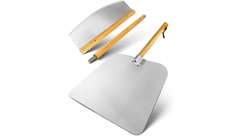 rocker pizza cutter set