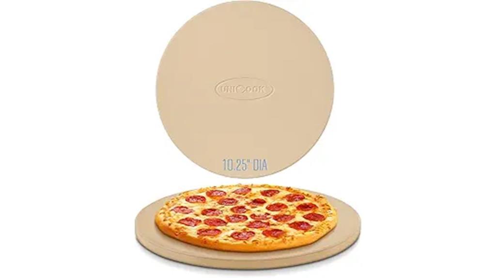 round 10 25 inch pizza stone