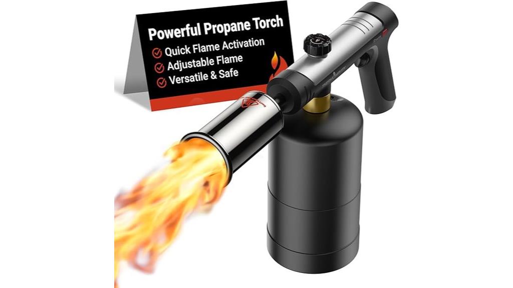 safe one touch propane torch