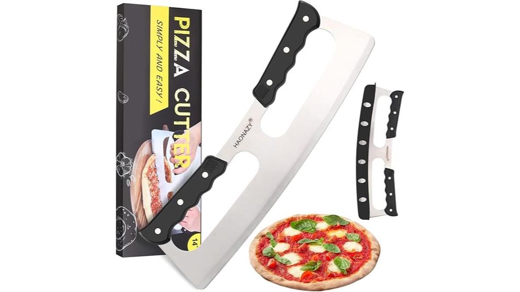 sharp 14 inch rocker pizza cutter