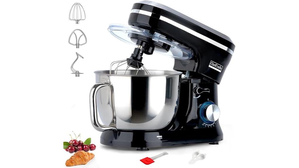 six quart kitchen mixer