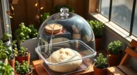 small balcony dough proofing