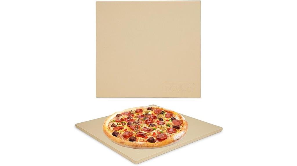 square 13 inch pizza stone
