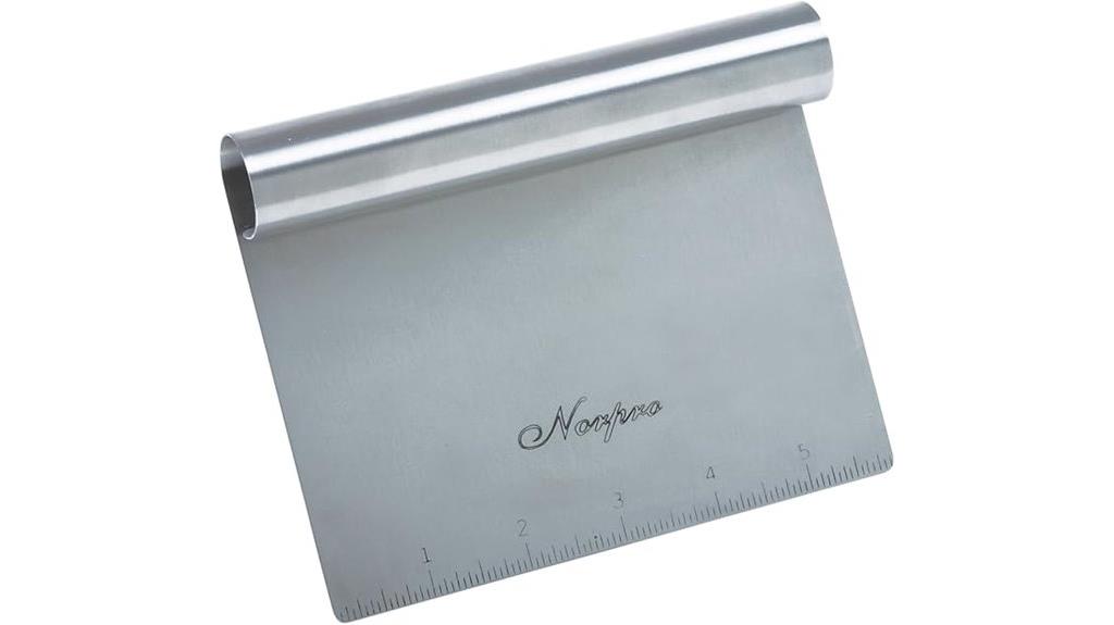 stainless steel chopper scraper