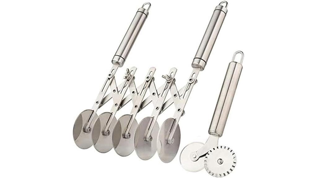 stainless steel dough cutters
