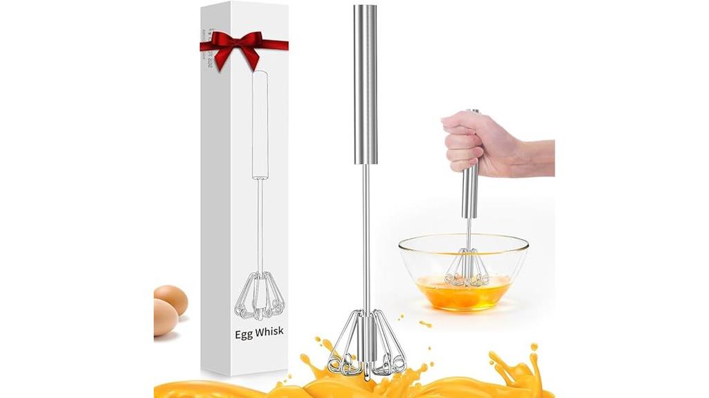 stainless steel egg whisk