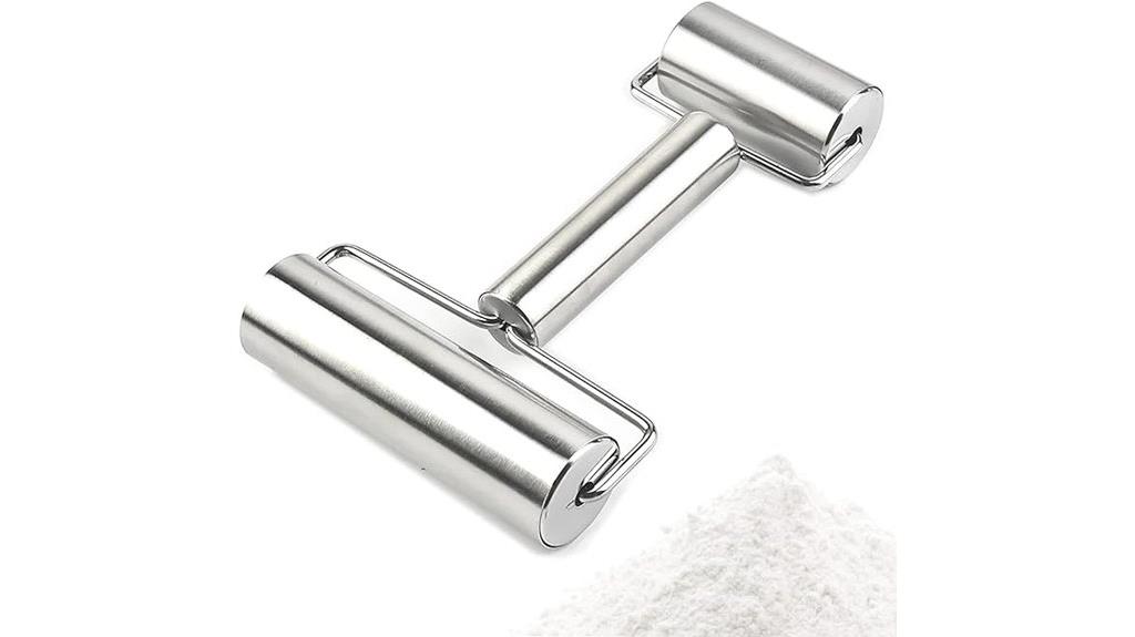 stainless steel pastry roller