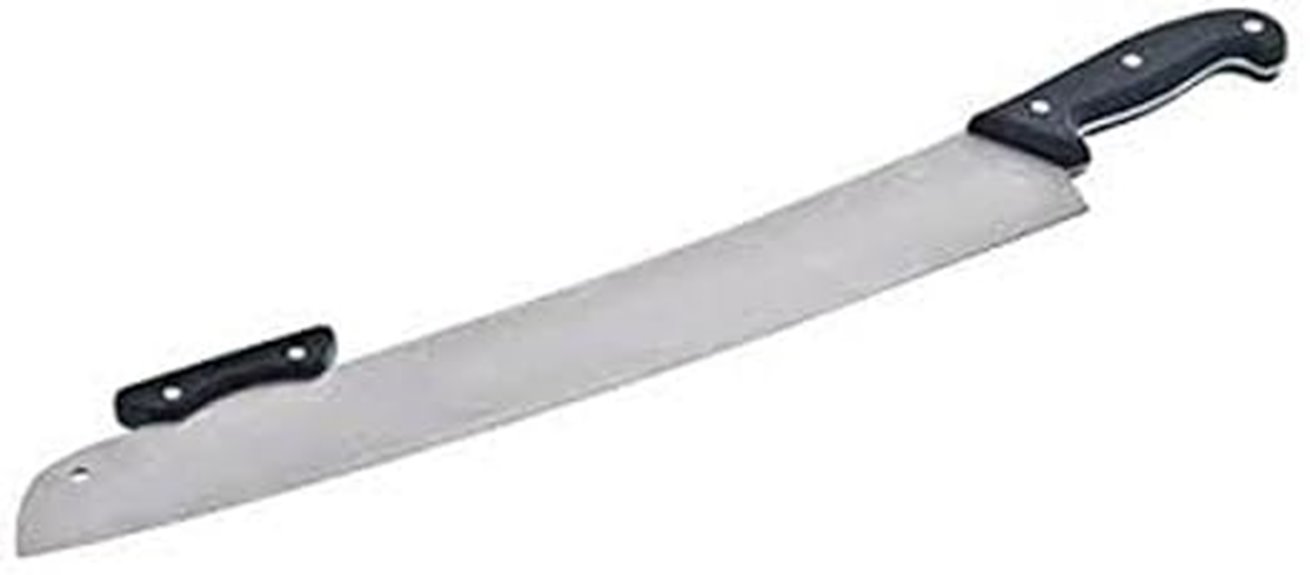 stainless steel pizza knife