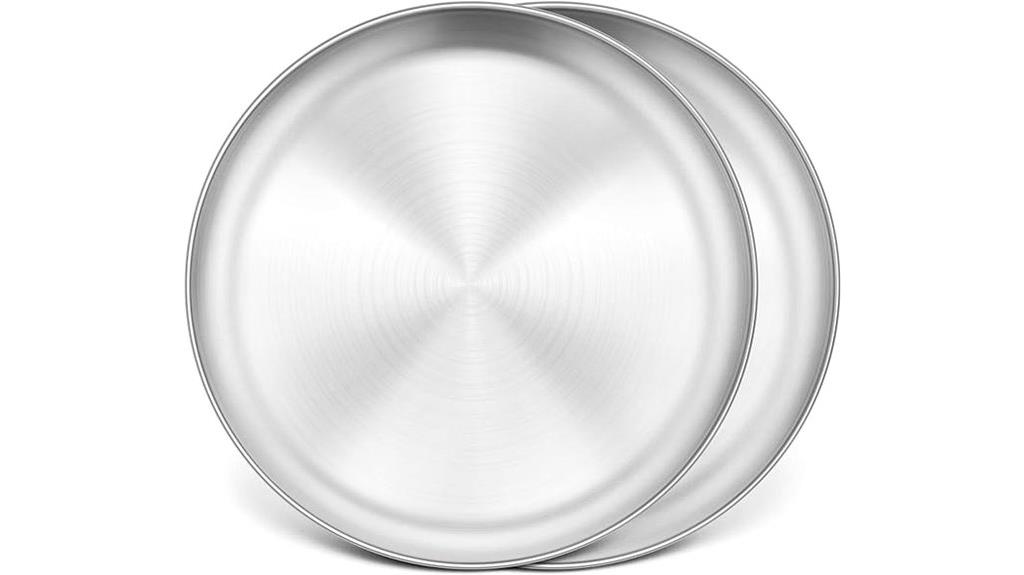 stainless steel pizza pans