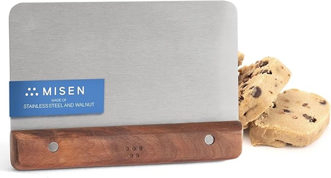 stainless steel walnut handle