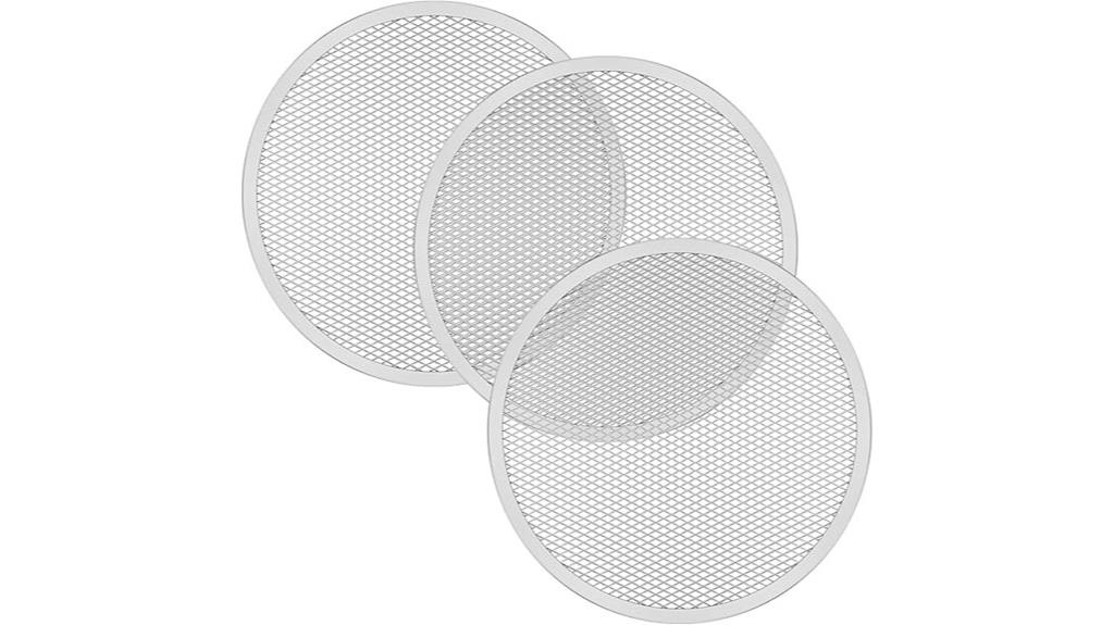three piece 12 inch pizza pans