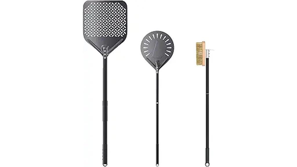 three piece pizza oven set