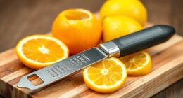 top double handle citrus zesters