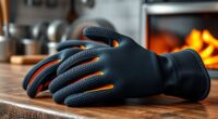 top double handle heat resistant gloves