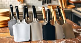 top double handle pizza peel sets