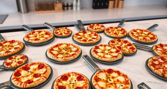 top double handle pizza stones