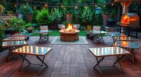 top foldable pizza tables