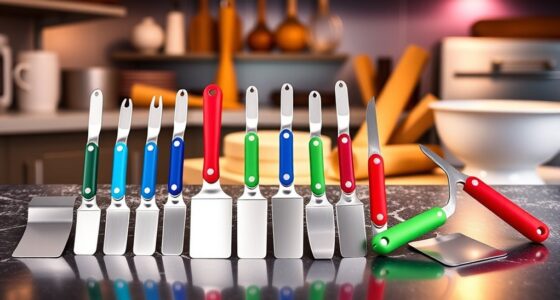 top folding baking bench scrapers