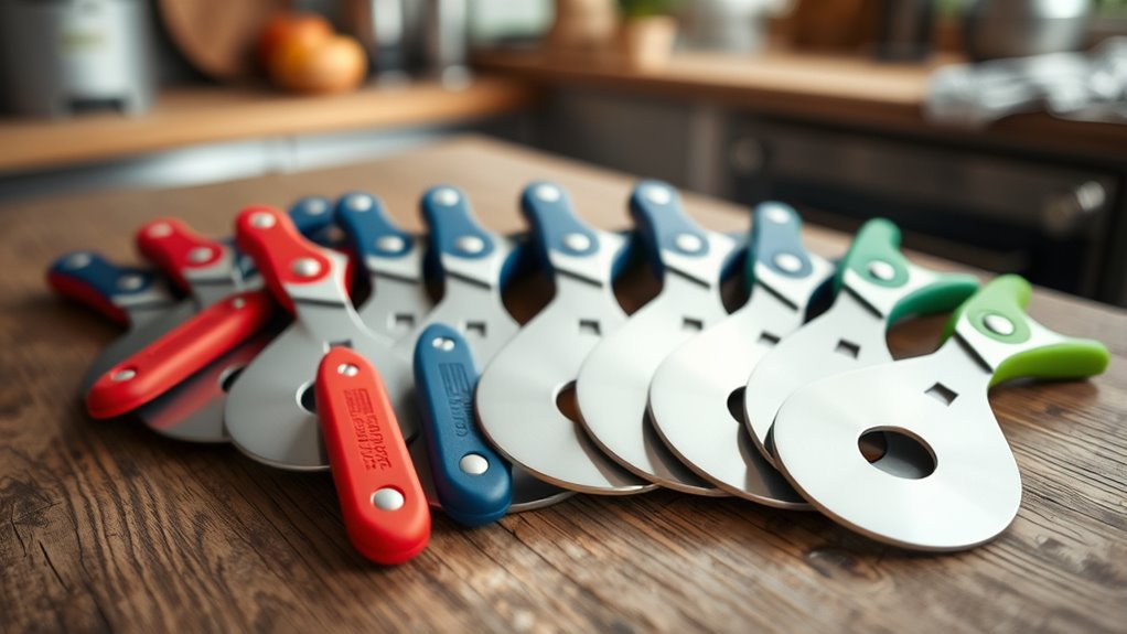 top folding pizza cutters
