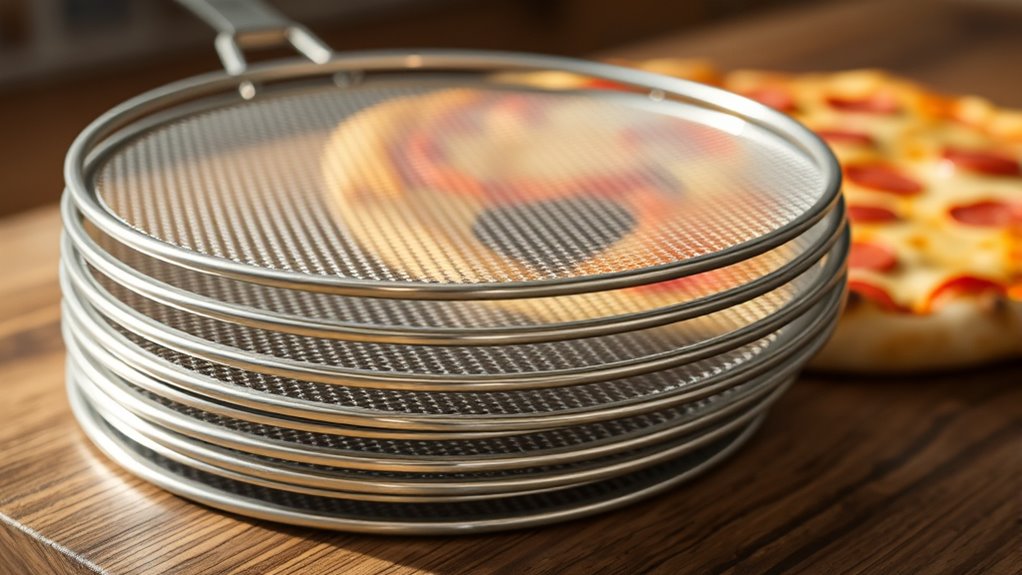 top heavy duty pizza screens