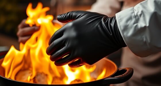 top high heat cooking gloves