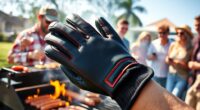 top high heat tailgating gloves