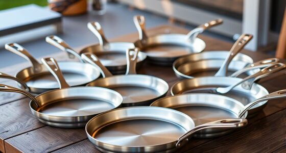 top portable pizza steel pans