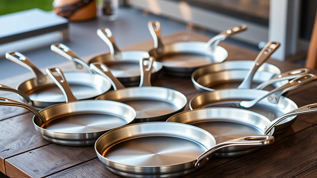 top portable pizza steel pans