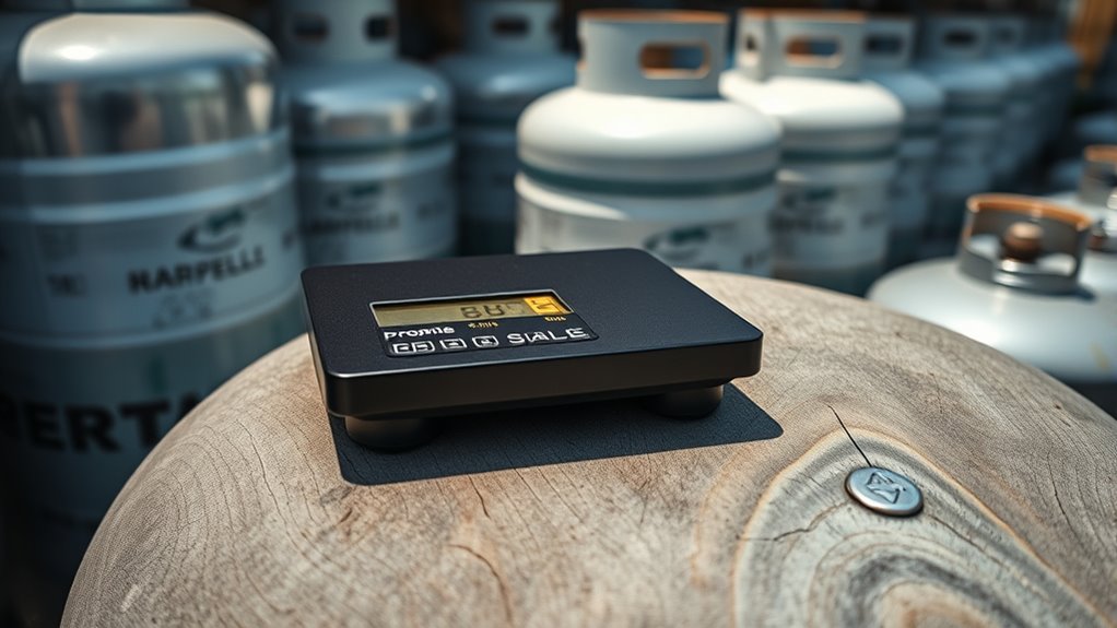 top propane tank scales