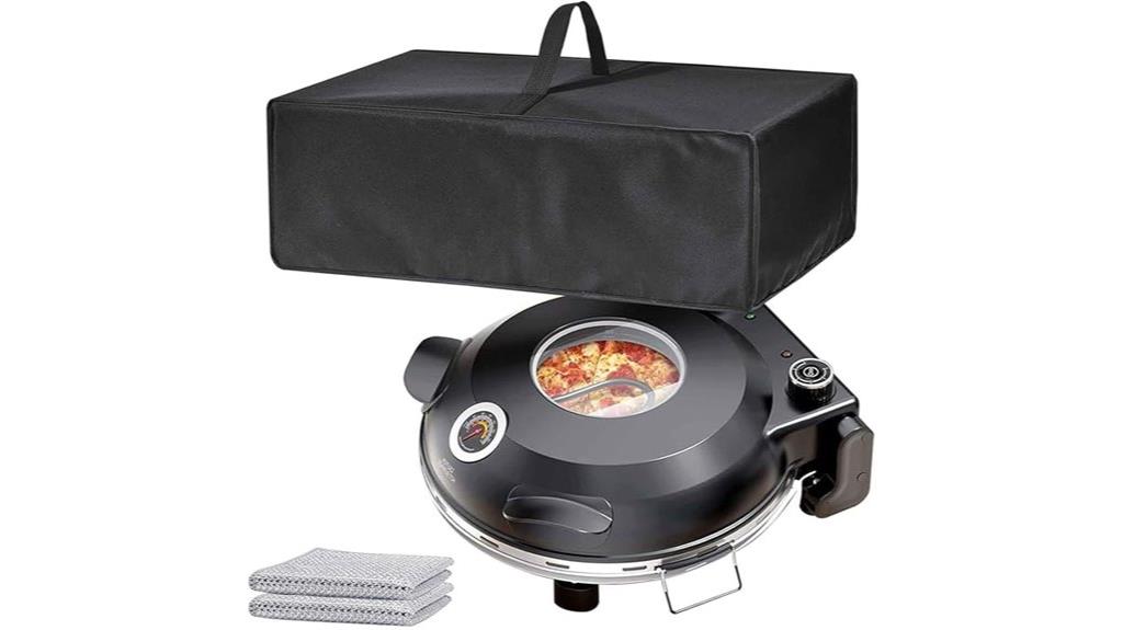 weatherproof pizza oven cover