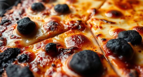 acrylamide risks in burnt pizza