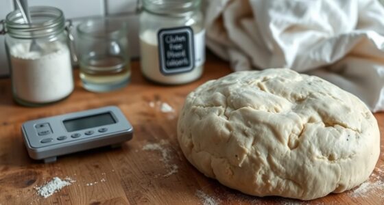adjust hydration for flours