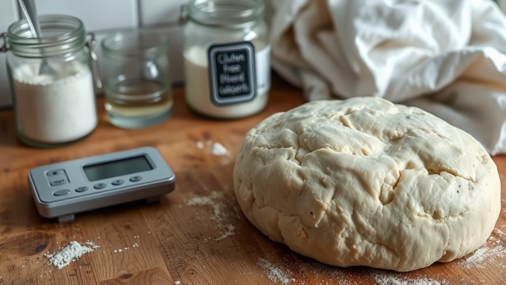 adjust hydration for flours