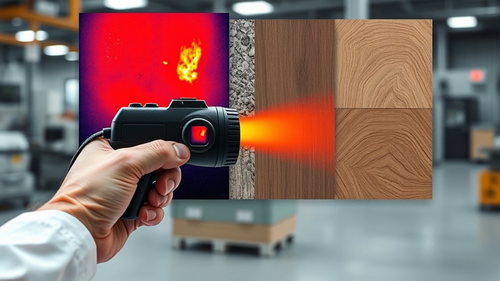 adjusting for surface emissivity