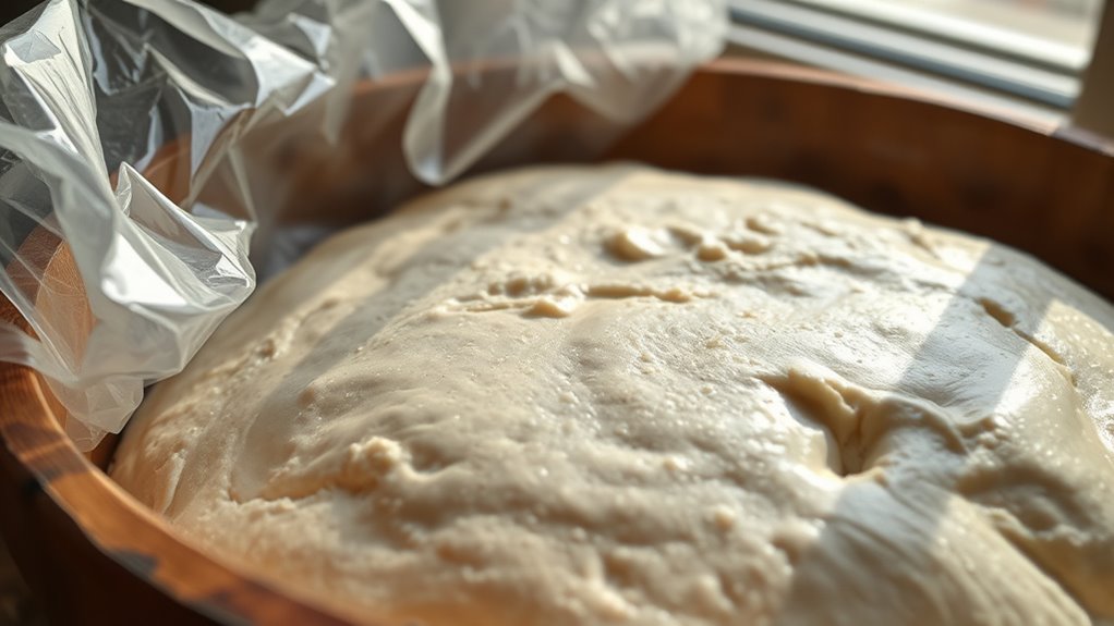 autolyse enhances gluten development