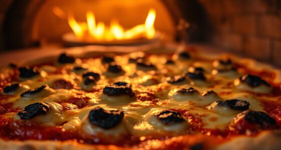 broil pizza top layer