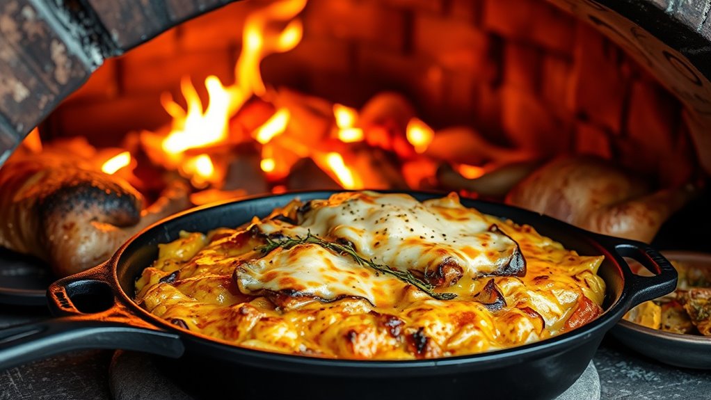 cast iron enhances versatile cooking