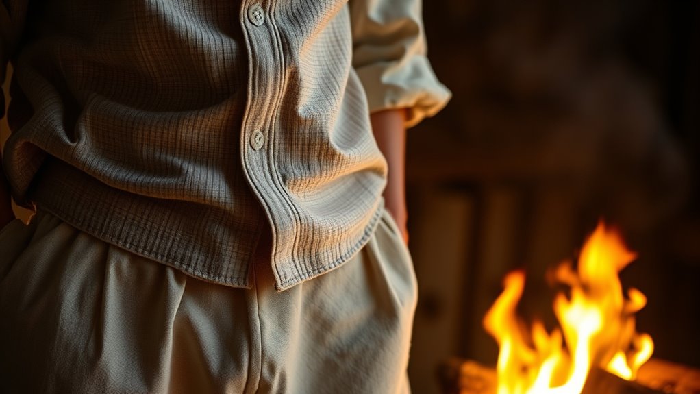 choose flame resistant clothing