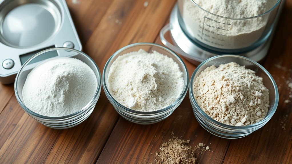 choosing flour for baking