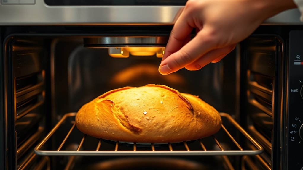 control heat for perfect crust
