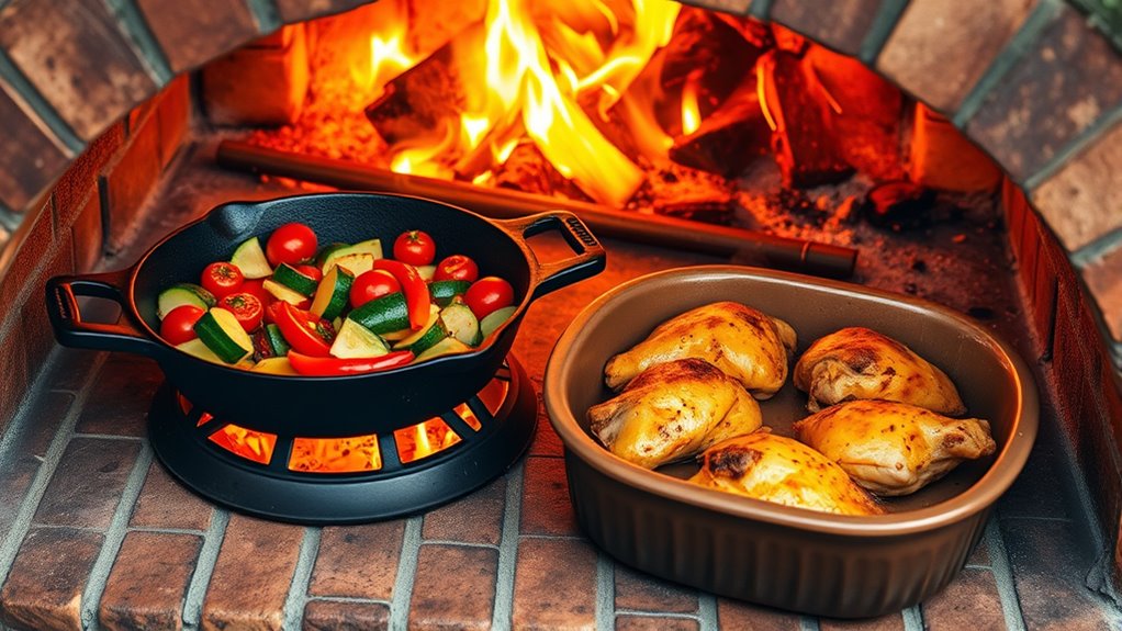 cooking various non pizza dishes