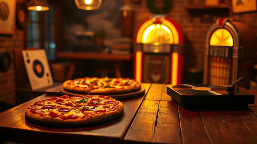 cozy atmosphere with curated ambiance