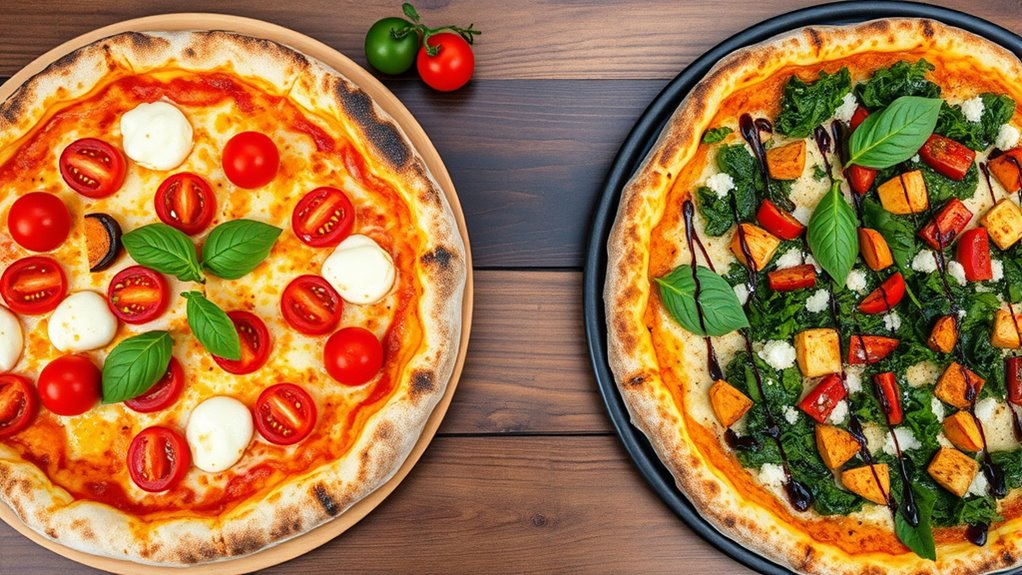 creative diverse textured crusts