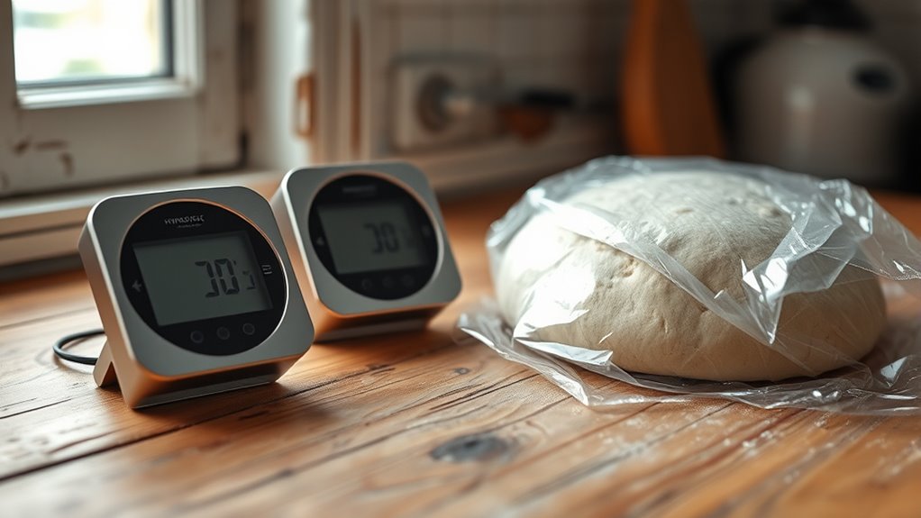 dough humidity monitoring devices