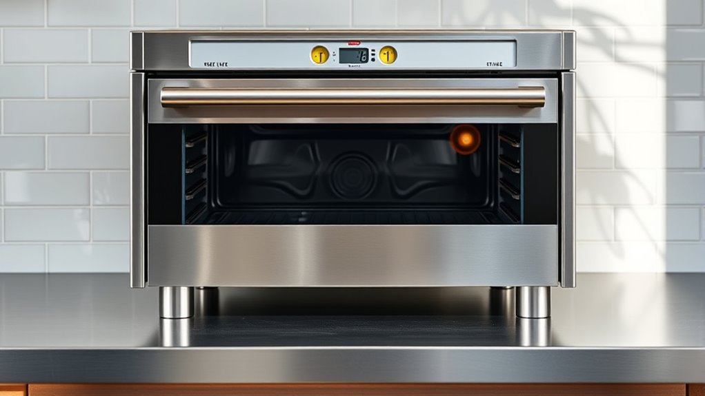 ensure oven safety stability