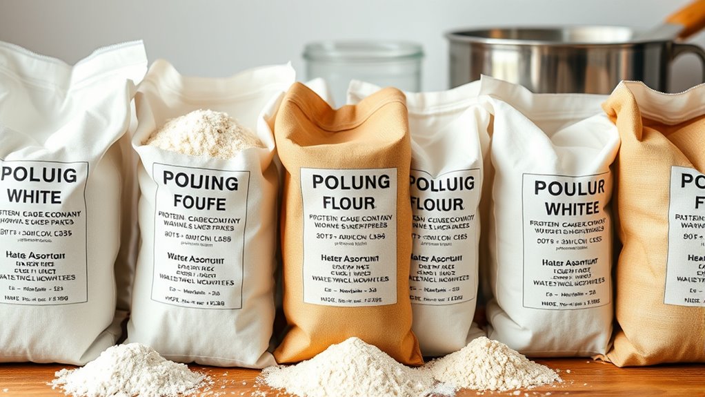 flour protein and absorption