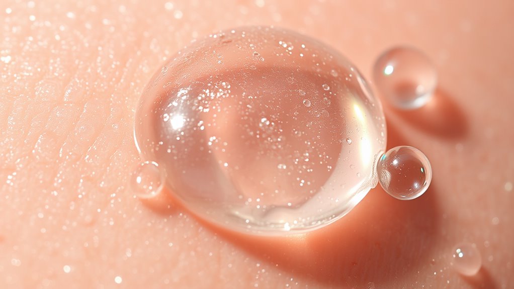 fluid buildup protects and heals