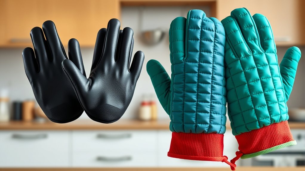 gloves vs oven mitts